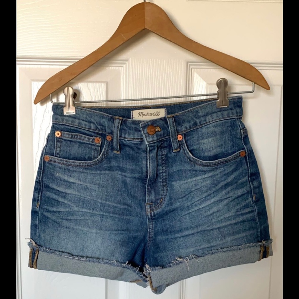 Madewell Denim High Rise Shorts 24